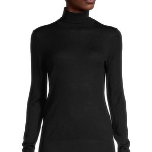 NEW Lord & Taylor Merino Wool Turtleneck Top
